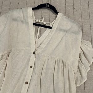 Beige NWOT Tunic